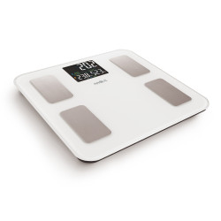 AMILA Fitbody 5 Smart Ζυγαριά με Λιπομετρητή & Bluetooth σε Λευκό χρώμα